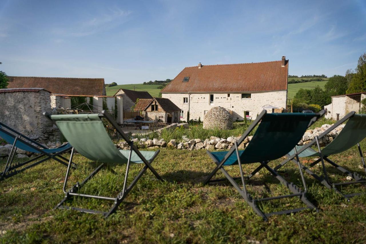 Les Bories En Champagne Villa Montlevon Buitenkant foto