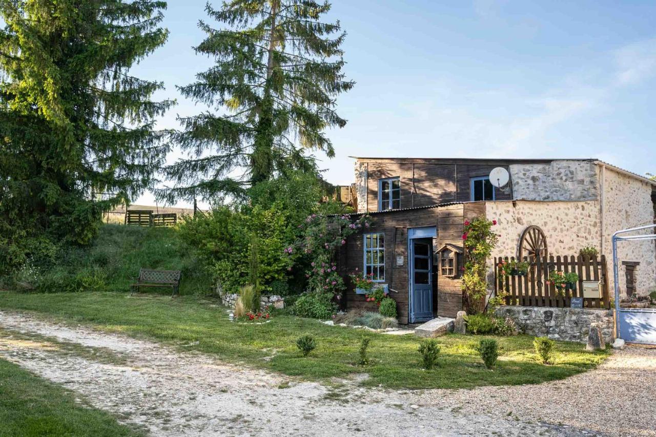 Les Bories En Champagne Villa Montlevon Buitenkant foto