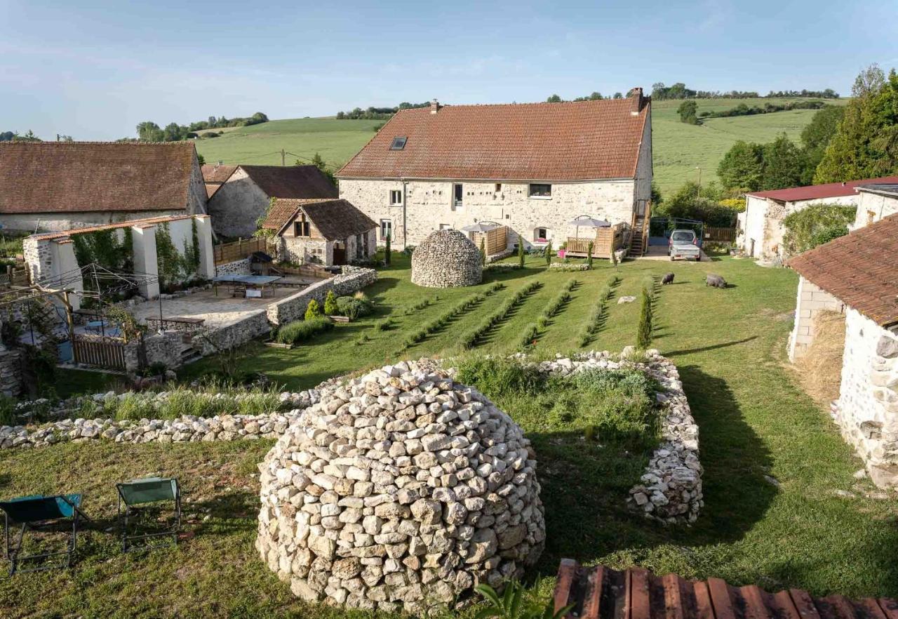 Les Bories En Champagne Villa Montlevon Buitenkant foto